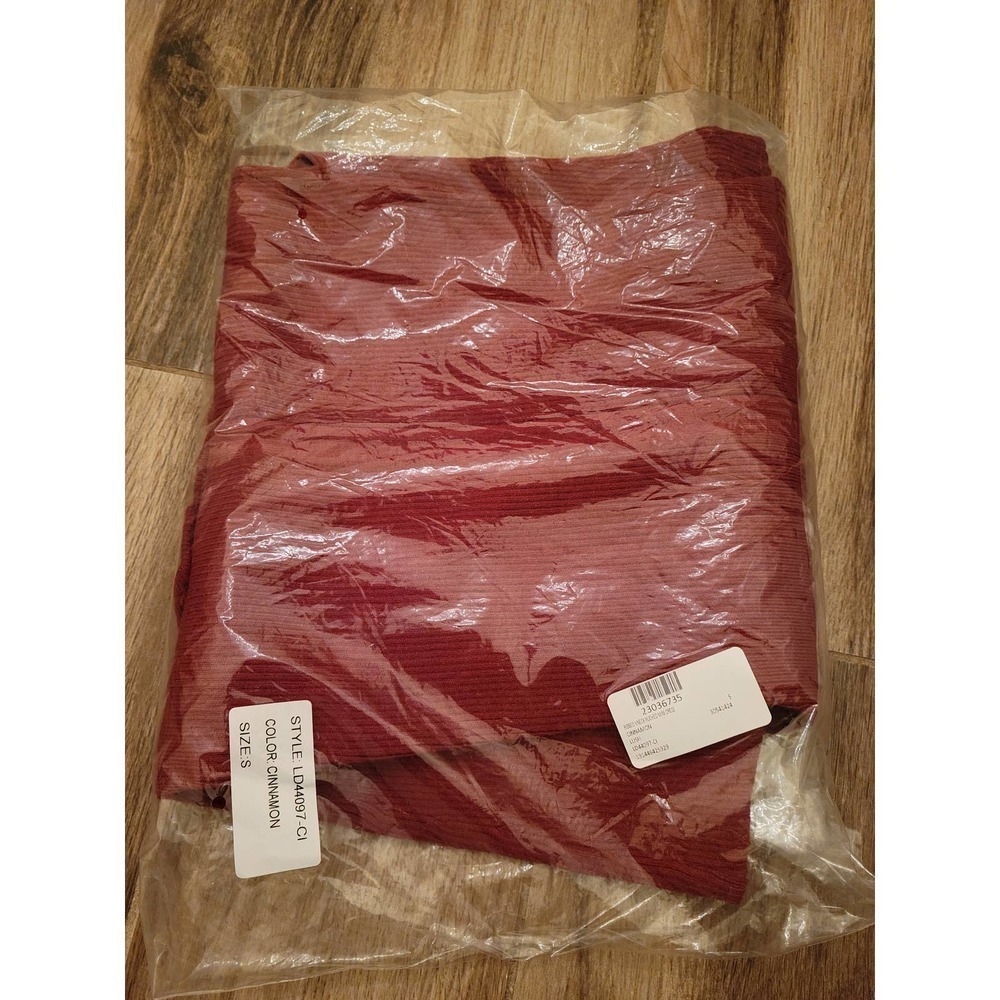 Lush Sweater Dress Long Sleeve Cinnamon Small - Picture 9 of 10